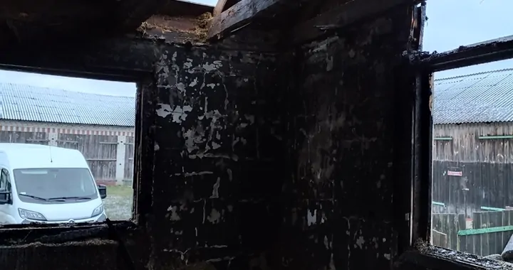 Pomoc w odbudowie domu po pożarze w Majdanie Mętowskim