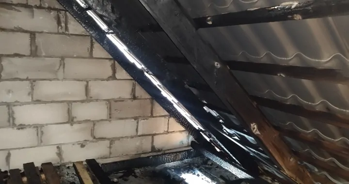 Remont domu po pożarze Pieńki