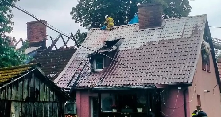 Pożar w Ronicy