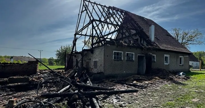 Pożar w Ostaszowie
