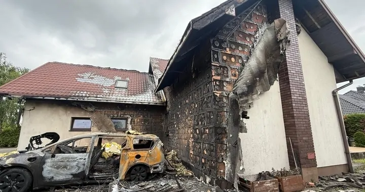 Pożar w Jabłonnie