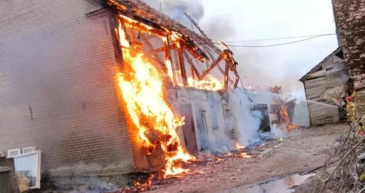 Pożar w Bierkowie