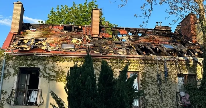 Ogromny pożar w Krakowie