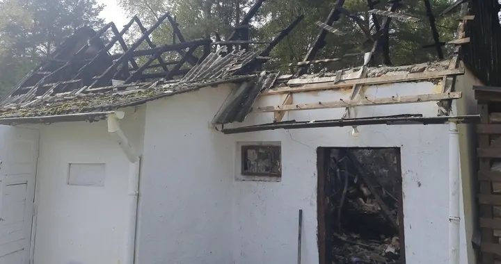 Pożar pracowni ''Kapliczkowo''