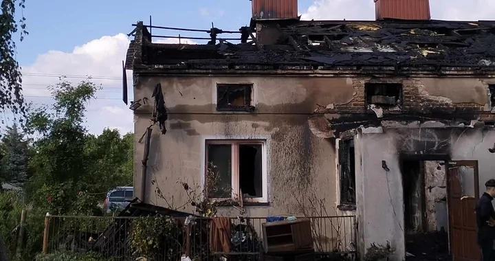 Pożar w Kamocinie