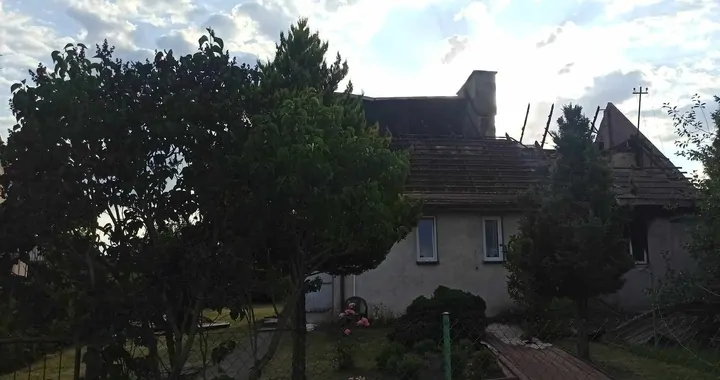 Tragiczny pożar w Dąbrowie Wielkiej
