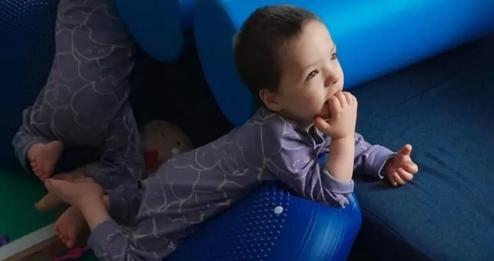 Mama policjantka walczy o zdrowie Huberta